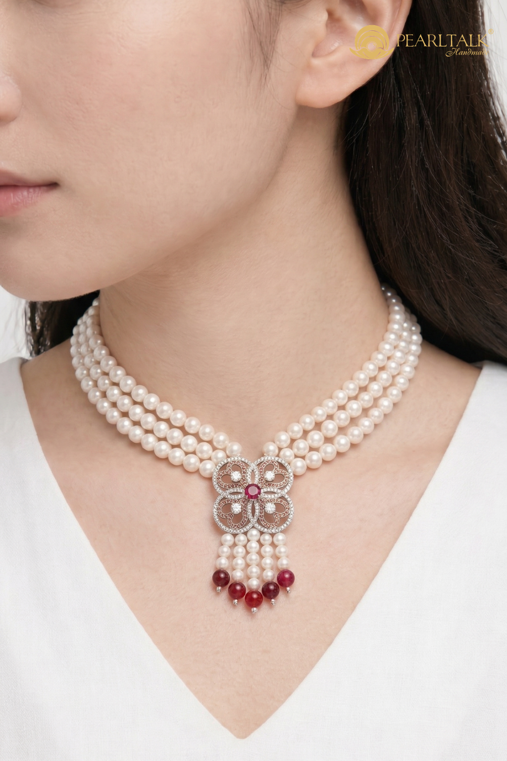 CHUỖI NGỌC TRAI DIANA 3